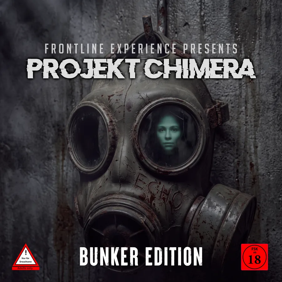 Flyer Projekt Chimera – Halloween im Bunker Gosberg, Do 29.10.