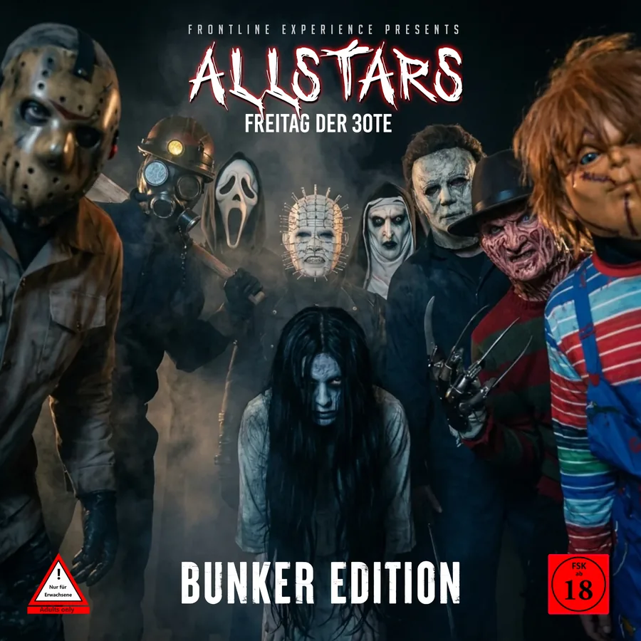 Flyer Allstars · Freitag der 30te – Halloween im Bunker Gosberg, Fr 30.10.