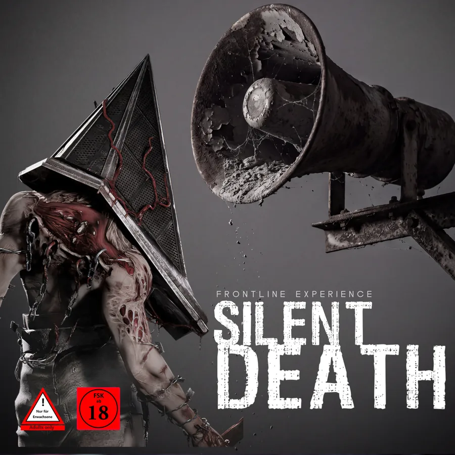 Flyer Silent Death – Halloween im Bunker Gosberg, So 01.11.